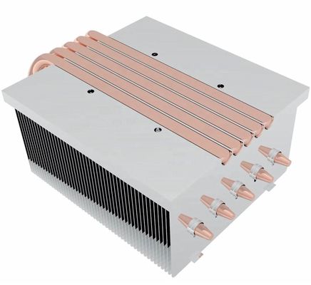 ποιότητας  Customized Skived Fin Heat Sink Heat Transfer Copper Screw Mount εργοστάσιο