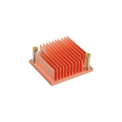 Καθαρό χαλκό Skived Heatsink CNC επεξεργασία Διαδικασία Προσαρμοσμένη πεδίο πτερυγίου