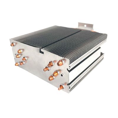 Ηλεκτρονική συσκευή CNC Skived Fin Heat Sink Process Skiving Copper Pipe Heat Sink