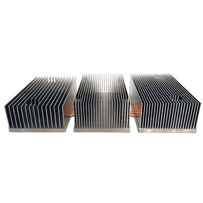 Ηλεκτρονική συσκευή CNC Skived Fin Heat Sink Process Skiving Copper Pipe Heat Sink