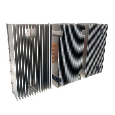 Ηλεκτρονική συσκευή CNC Skived Fin Heat Sink Process Skiving Copper Pipe Heat Sink