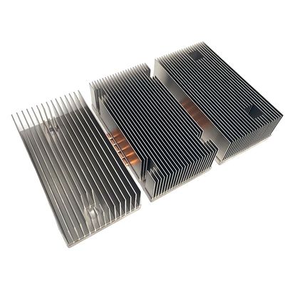 Ηλεκτρονική συσκευή CNC Skived Fin Heat Sink Process Skiving Copper Pipe Heat Sink